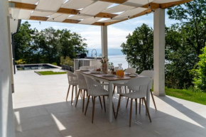 Villa Mare&Monti in Opatija, Pool, EV station, Sea view, BBQ